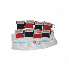 Load image into Gallery viewer, CPR face shield in keychain (Life Key)