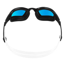 Load image into Gallery viewer, Aquasphere Ninja – Blue Titanium Mirrored Lens – Swim Racing Goggles DEMO
