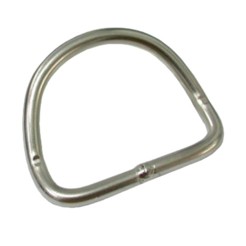 Stainless Steel D-Ring Curved 6mm - Phoenix Divers SA 