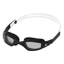 Load image into Gallery viewer, Aquasphere Ninja – Smoke Lens – Black/White Swim Racing Goggles
