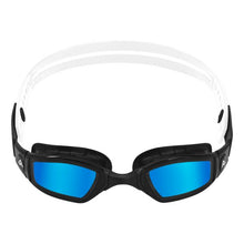 Load image into Gallery viewer, Aquasphere Ninja – Blue Titanium Mirrored Lens – Swim Racing Goggles DEMO
